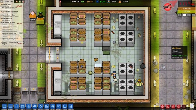 Prison Architect - How to Properly Set Up a Kitchen and Canteen image 7