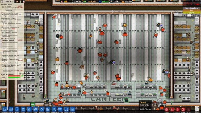 prison architect laundry ratio