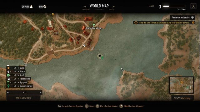 The Witcher 3: Wild Hunt - Off Map Secret Chest in White Orchard image 7