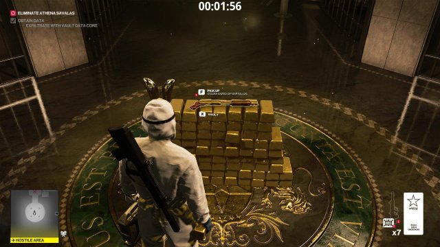 HITMAN 2 - The Bank Golden Bartloi (Easter Egg) image 3