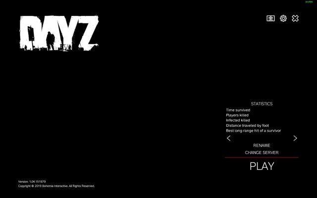 DayZ - Black Screen Fix on Main Menu