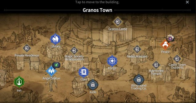 Magia: Charma Saga - Granos Town Guide