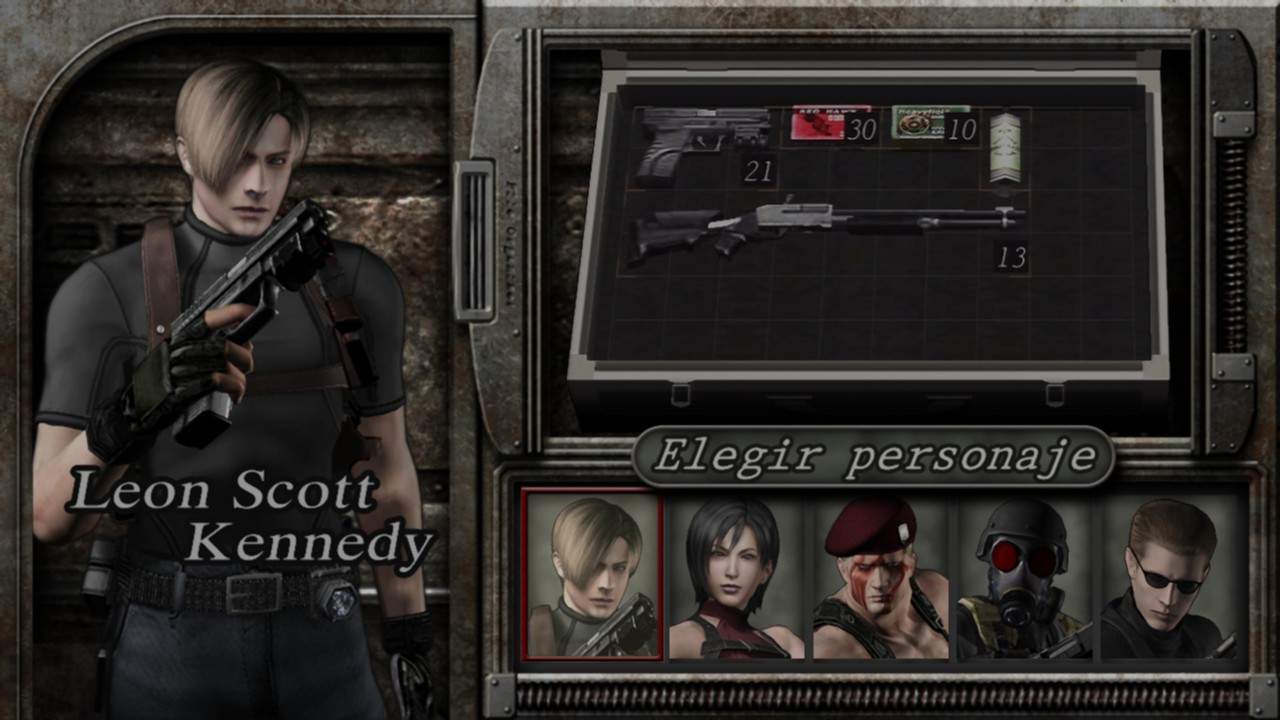 resident evil 4 weapons