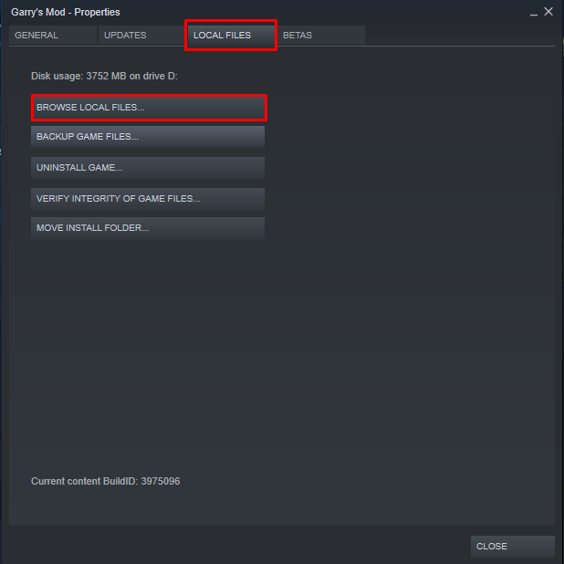 how to disable addons before opening gmod