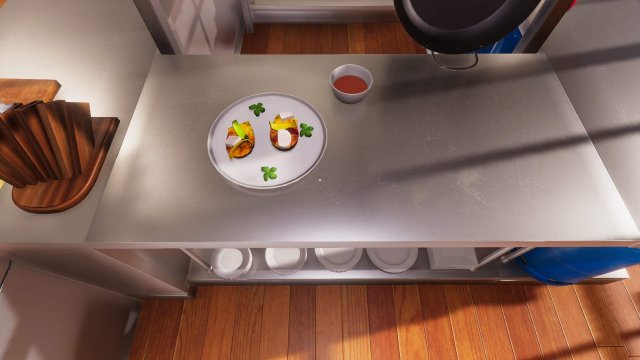 Cooking Simulator - Recipe: Mozzarella Stuffed Eggplants