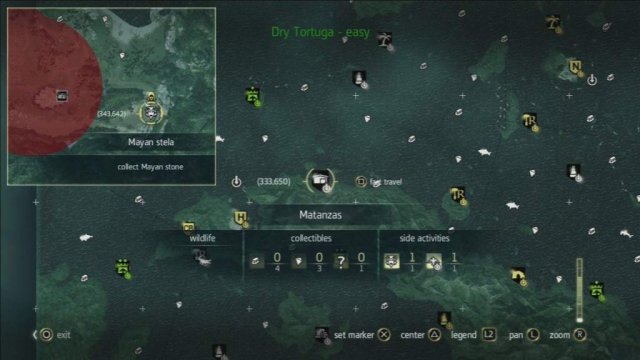 Assassin's Creed IV Black Flag - Mayan Stela Stones Locations Guide