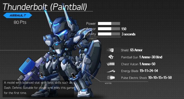 HARDCORE MECHA - MP Mech Stats (Multiplayer)