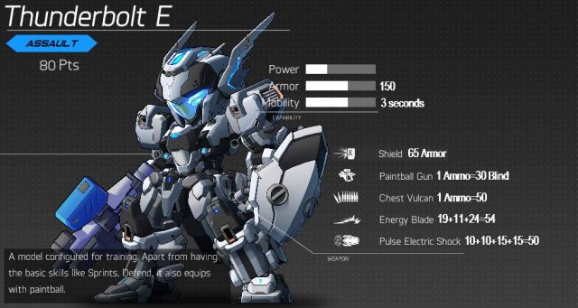 HARDCORE MECHA - MP Mech Stats (Multiplayer)