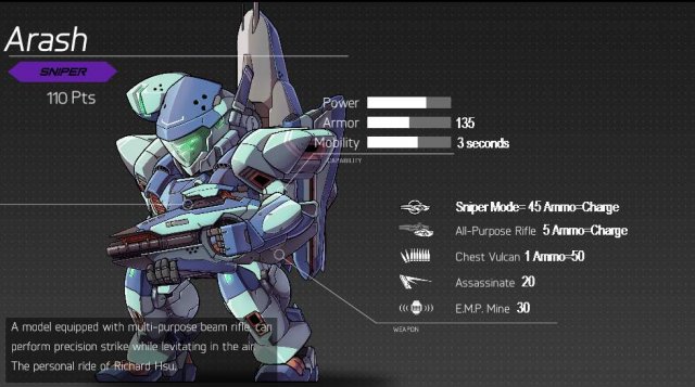 HARDCORE MECHA - MP Mech Stats (Multiplayer)