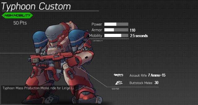 HARDCORE MECHA - MP Mech Stats (Multiplayer)