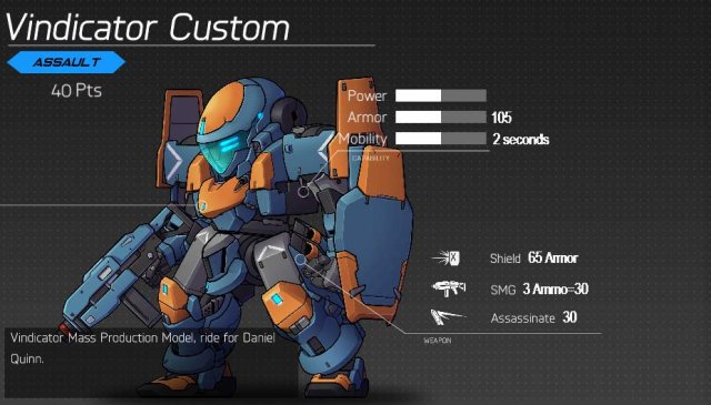 HARDCORE MECHA - MP Mech Stats (Multiplayer)