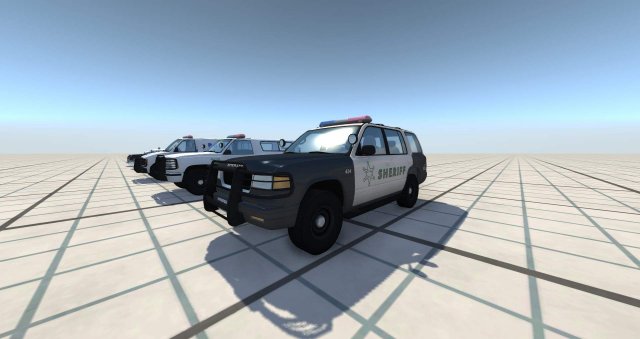 BeamNG.drive - All Police Cars List