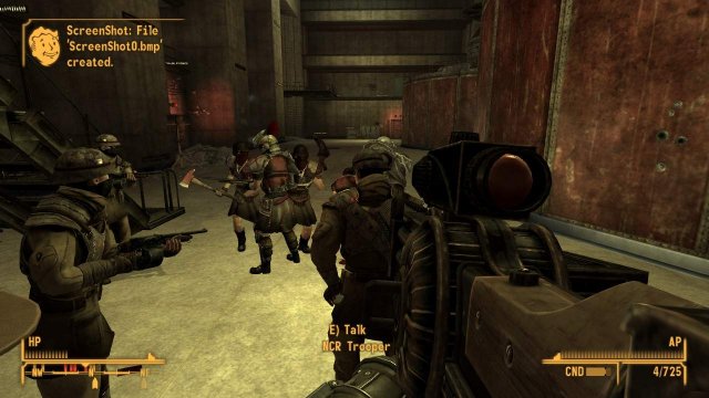 Fallout: New Vegas - How to Have Brotherhood Paladins Follow You to Legate's Camp image 6