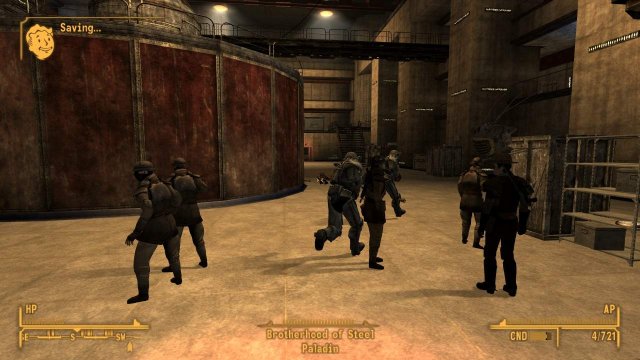 Fallout: New Vegas - How to Have Brotherhood Paladins Follow You to Legate's Camp image 9