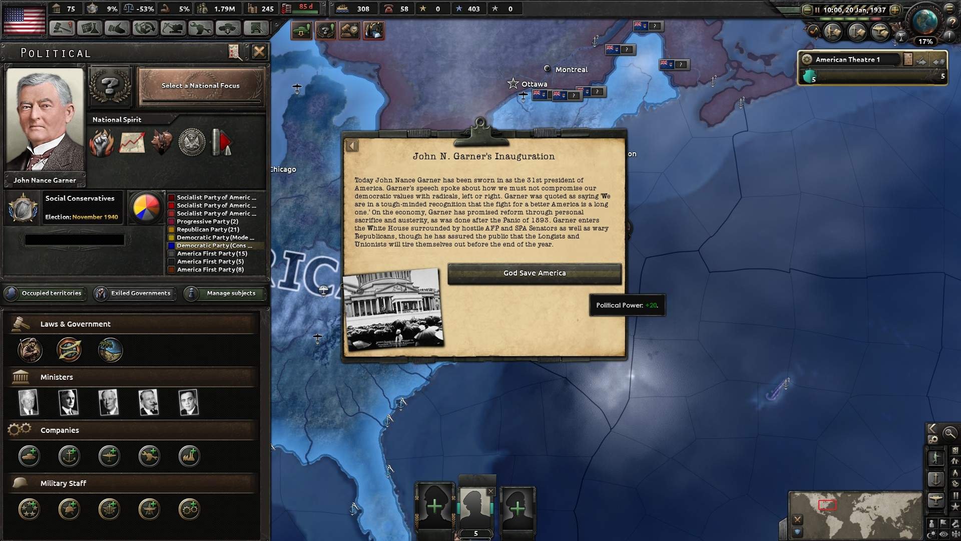 kaiserreich 2nd american civil war