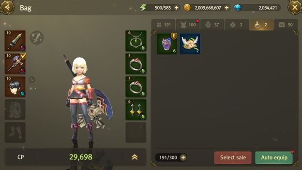 World of Dragon Nest - How to Use Consumable Items image 7