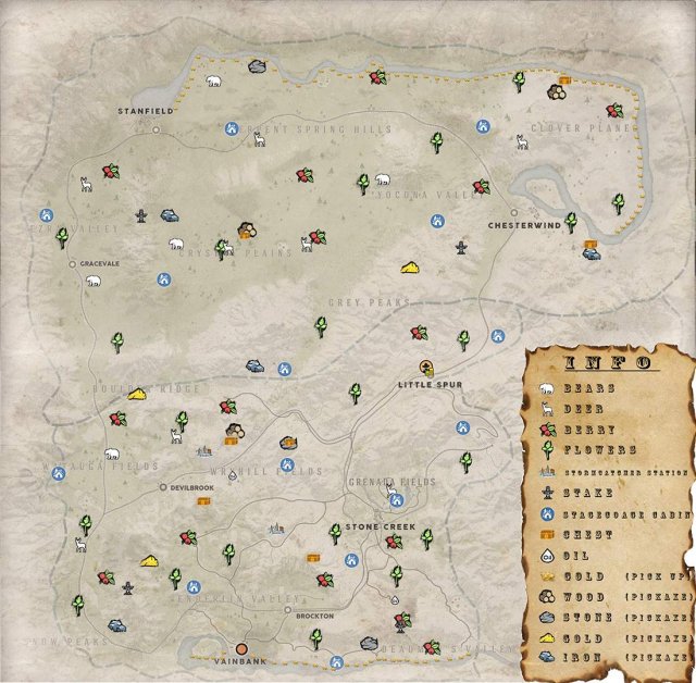 New Frontier - Hunting / Mining / Survivalist & Farm Maps