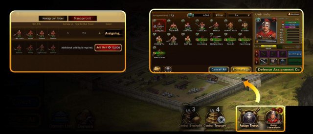 ROTK The Legend of CaoCao - Domain Guide
