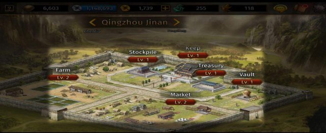 ROTK The Legend of CaoCao - Domain Guide