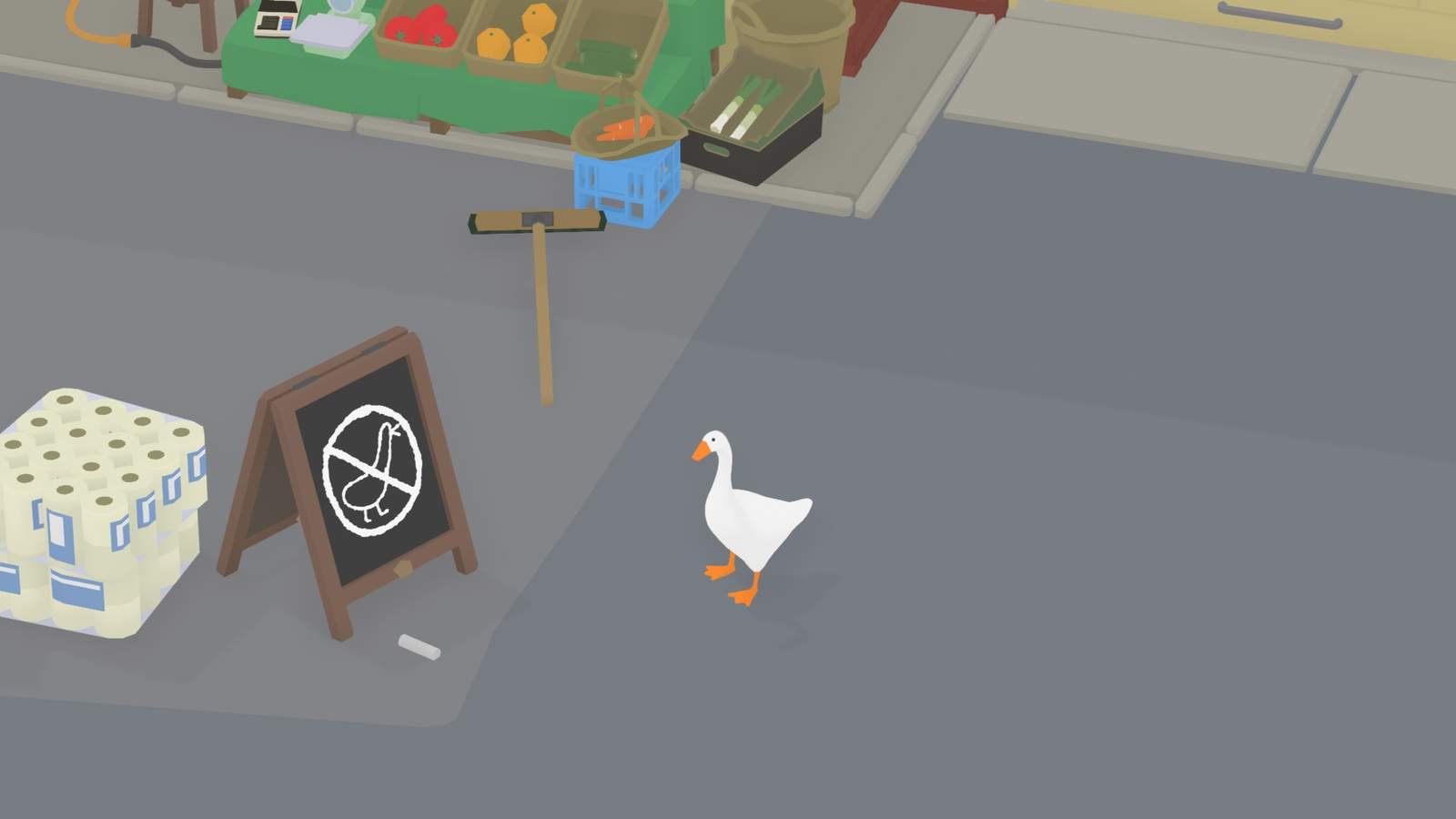 untitled goose game set the table