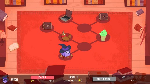 Dicey Dungeons - Witch Walkthrough / Shocks & Spears image 3