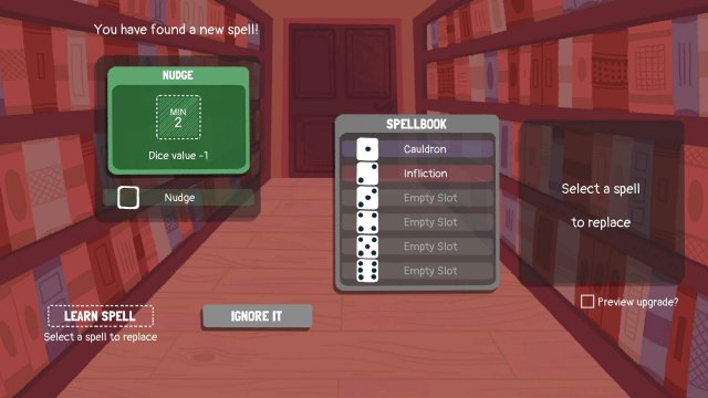 Dicey Dungeons - Witch Walkthrough / Shocks & Spears image 5