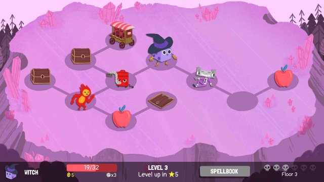 Dicey Dungeons - Witch Walkthrough / Shocks & Spears image 35