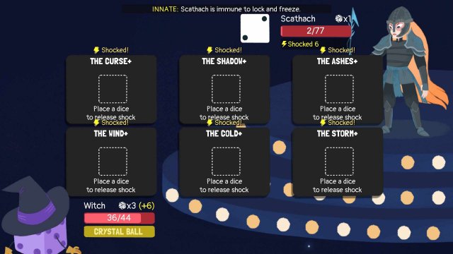 Dicey Dungeons - Witch Walkthrough / Shocks & Spears image 106