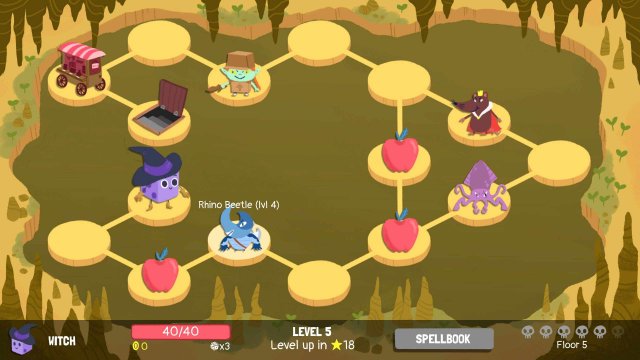 Dicey Dungeons - Witch Walkthrough / Shocks & Spears image 81