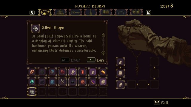 Blasphemous - Roman Numeral Room Guide (Puzzle)