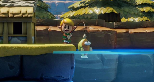 The Legend of Zelda: Link's Awakening - Fishing Pond Guide (Minigames Tips and Rewards) image 0