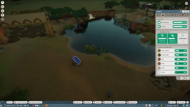 terrain modification failed planet zoo