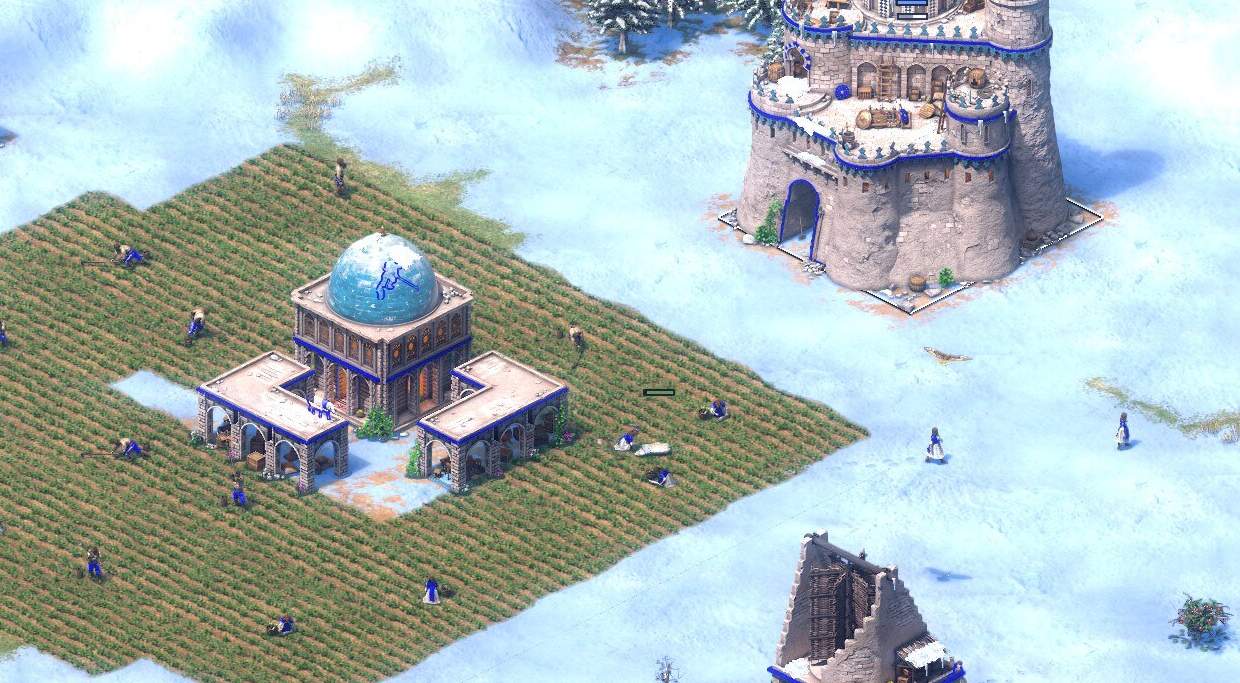 age of empires 2 fast castle build order