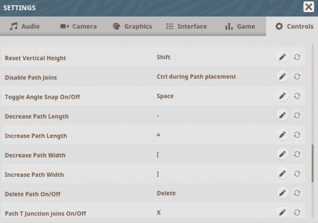 Planet Zoo - Controls and Shortcuts (Complete List for Easy Viewing) image 18