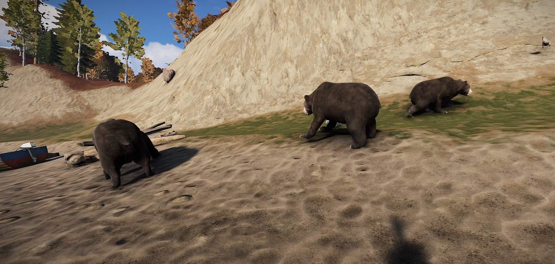 как убить медведя раст фото 90