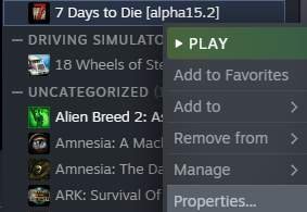 7 days to die debug menu mp give other players exp