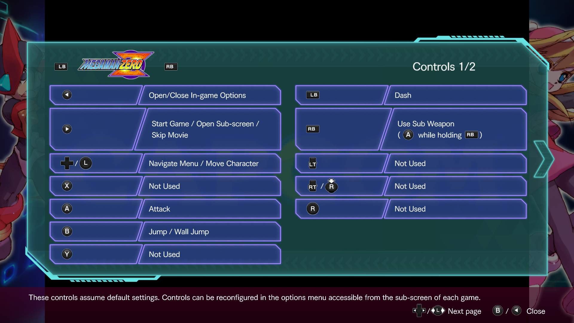 Mega Man Zero Zx Legacy Collection How To Swap The Shoulder