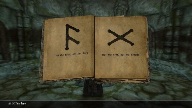 The Elder Scrolls V: Skyrim - Maelstrom The Name Puzzle Combination image 4
