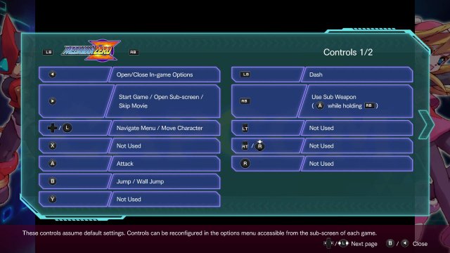 Mega Man Zero/ZX Legacy Collection - How to Swap the Shoulder Buttons (with the Triggers) image 4