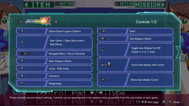 Mega Man Zero/ZX Legacy Collection - How to Swap the Shoulder Buttons (with the Triggers) image 6