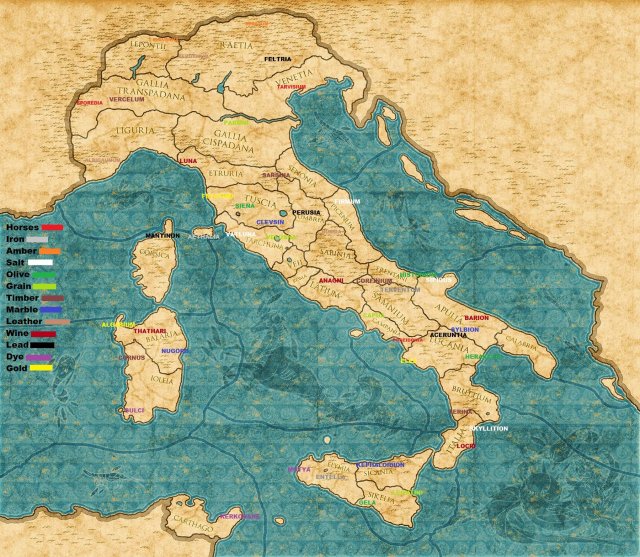 rome 2 auxiliary map