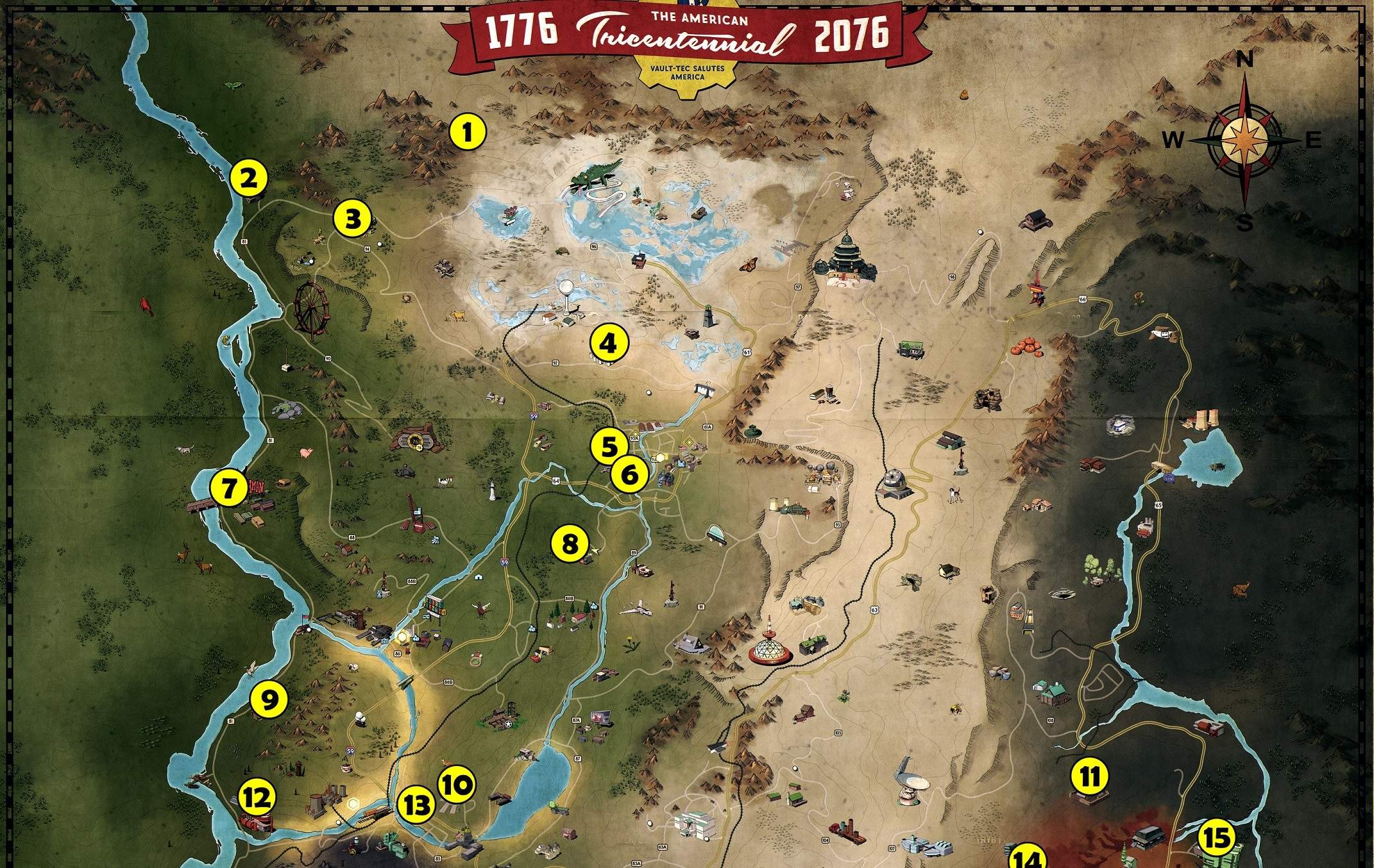 fallout 76 power armor locations