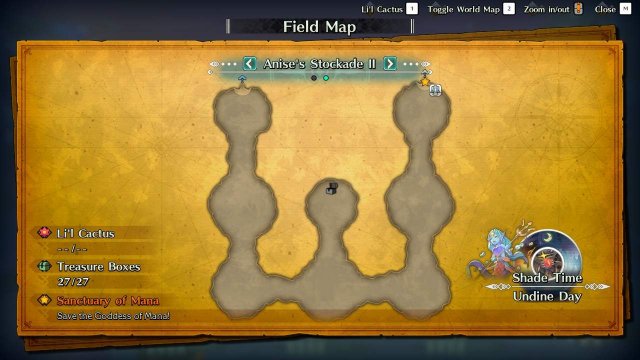 Trials of Mana - Anise's Stockade Guide (Maps + Quick Walkthrough) image 100