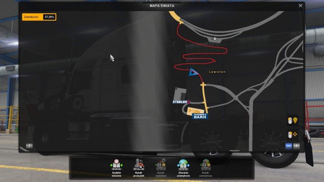 American Truck Simulator - Secret Road Map (Idaho DLC)