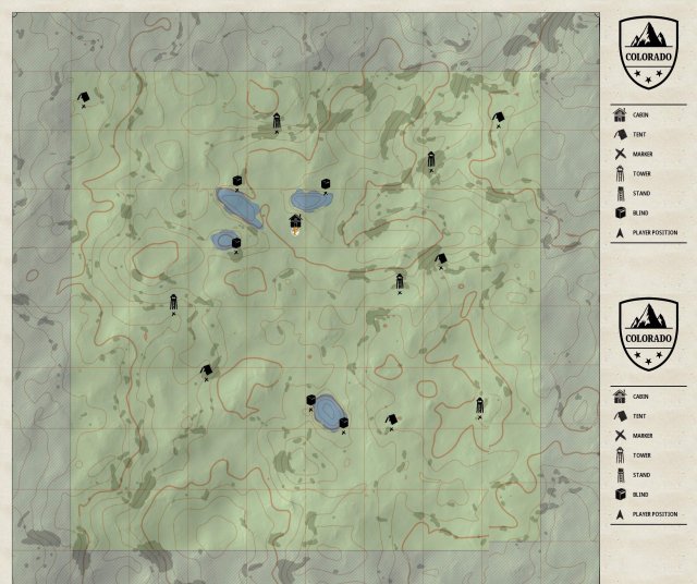 hunting simulator 2 texas map locations