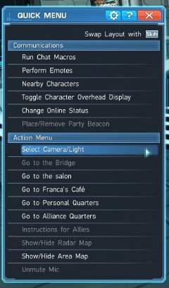 Phantasy Star Online 2 Screenshot Mode Guide And How To Hide Ui - roblox hide ui keyboard shortcut