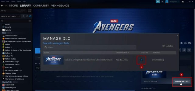 Marvel’s Avengers - How to Enable the High Resolution Texture Pack image 5