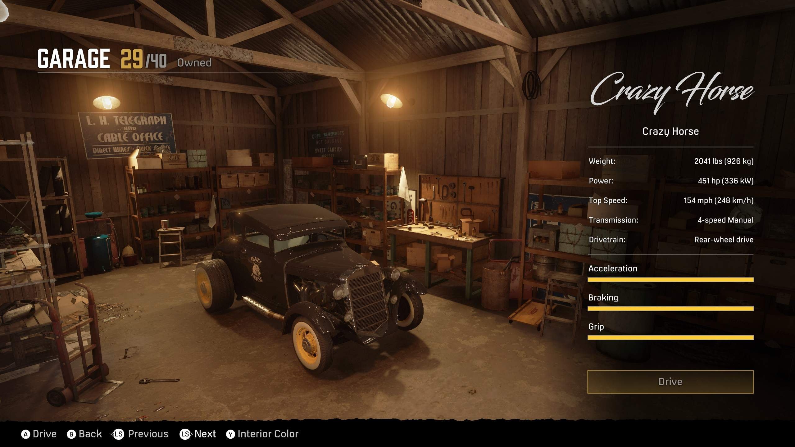 Mafia: Definitive Edition - How to Get The Crazy Horse Car