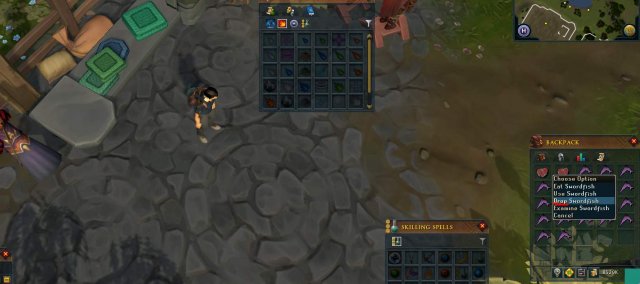 RuneScape - How to Make Character Turn in Place image 8