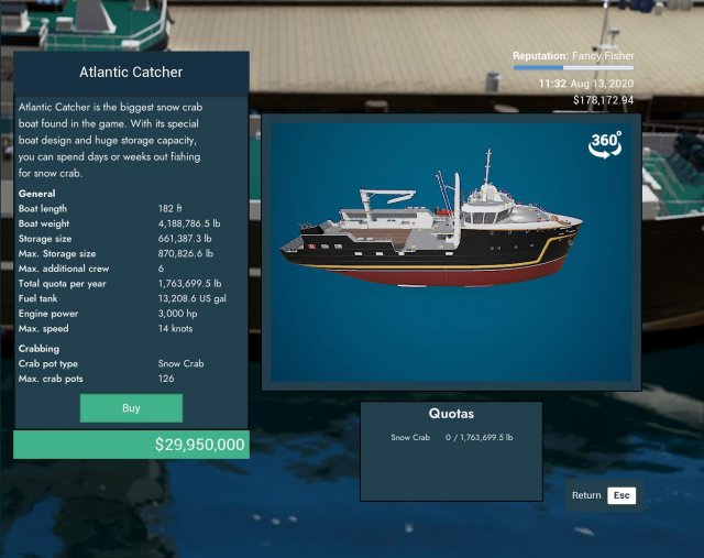 Fishing: North Atlantic - Ships Guide (Unlock Locations) image 37